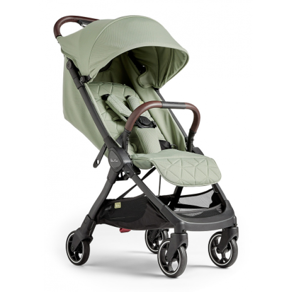 Silver Cross Clic 2 嬰兒車 (綠色) - 6.5公斤超輕量、單手摺疊、城市出行首選